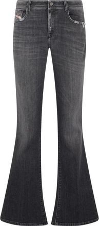 Diesel Flared Jeans, female, Black, Size: W28 D-Ebbey Jeans