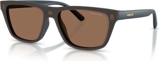 Arnette An 4376 27591W Zonnebril - Heren - Zonnebrillen - Blauw - 55 MM - Accessoires