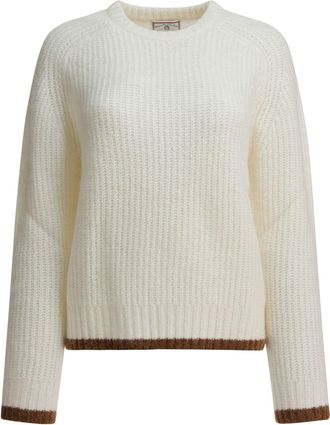 Ines De La Fressange Knitwear Bianco-Donna
