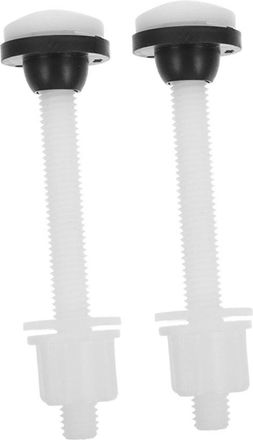 No Brand Juego De 2 Pernos De Montaje De Abs Para Cisterna De Inodoro Independiente, Accesorios Universales Para Asientos De Inodoro, Repuesto Impermeable, F&aacute;c