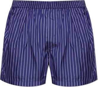 Tom Ford Ondergoed, Heren, Blauw, XL, Zijden Boxershorts