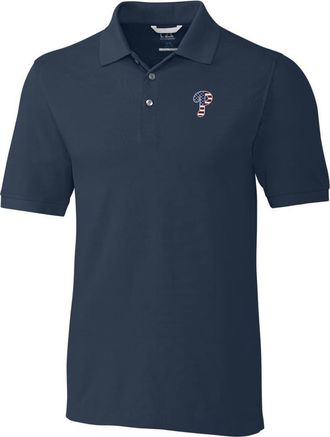 Cutter & Buck Mens Cutter & Buck Navy Philadelphia Phillies Americana Advantage Polo at Nordstrom, Size Xxx-Large