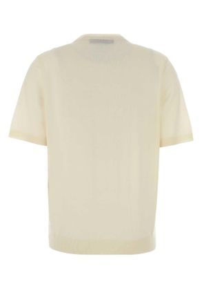 Gucci Womens Ivory Wool Sweater Vanillawhite Maglieria