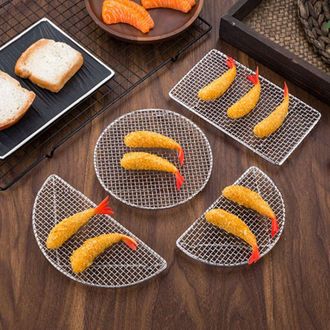 OEM Red Japonesa De Acero Inoxidable Para Barbacoa, Red De Secado Para Freidora De Aire Caliente