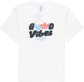 adidas originals SS22 Y2K Tee 1 Alphabet Logo Casual Sports Short Sleeve Unisex White HM7998