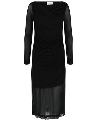 Ferragamo Ruched Mini Dress