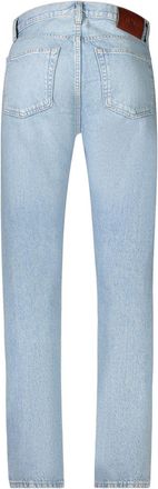 Calvin Klein Cotton Straight Jeans - Blue