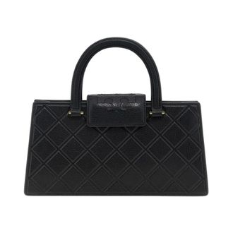 Tory Burch Handbags, female, Black, ONE SIZE, Structured Top Handle Bag