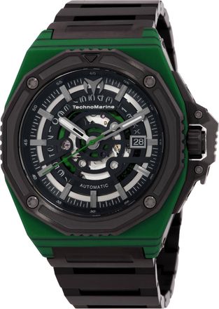 Technomarine Carbon Nautic Automatic Black Dial Mens Watch TM-525002