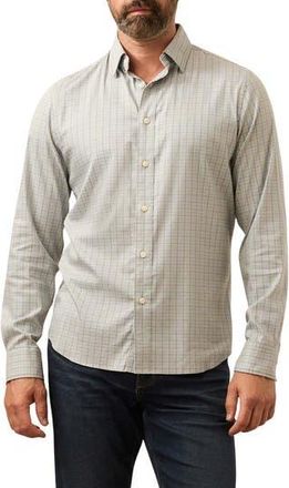 Faherty The Movement Button-Up Shirt in Sage River Plaid at Nordstrom Rack, Size Medium