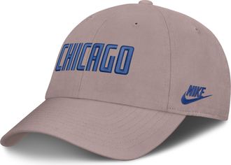 Nike Chicago Cubs Cooperstown Club Nike Mens MLB Adjustable Hat in Brown | NB4829BC78-C0V