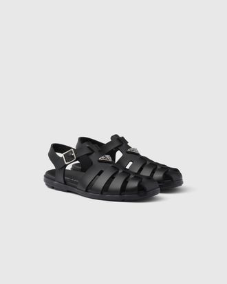 Prada Rubber fisherman sandals