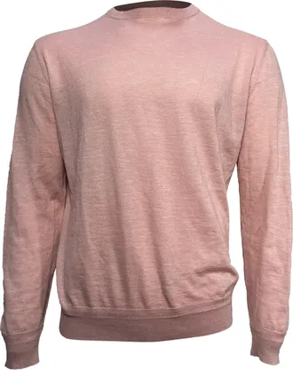 Ermenegildo Zegna Ermenegildo Zegna Sweater in Pink Cashmere