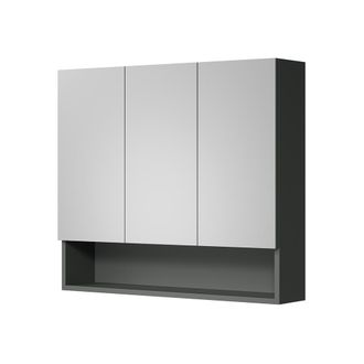 Vicco Armario Con Espejo Para Ba&ntilde;o Willow, Artesano, 80 X 70 Cm, Vicco