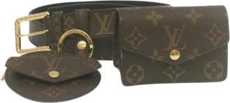 Louis Vuitton Pre-owned Belts, female, Brown, Size: ONE SIZE Pre-owned Waist Bag