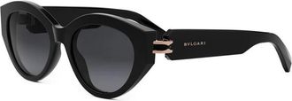 Bulgari unisex, Accessoires, Zwart, Maat: 53 MM