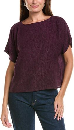 Eileen Fisher Eileen Fisher Woven Pliss&eacute; Top