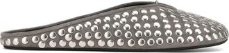 Naked Wolfe Pippa Grey Studded Suede at Nordstrom, Size 36
