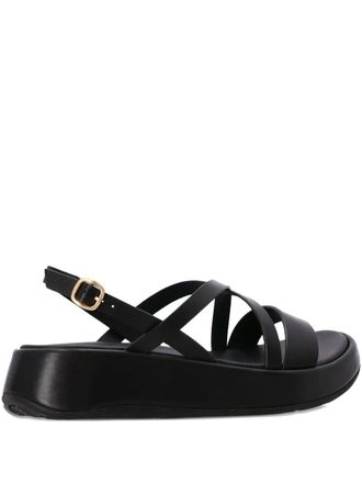FitFlop Sandalen met meerdere bandjes - ALL BLACK