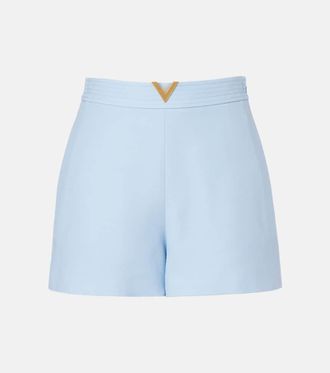 Valentino Crepe Couture VGold shorts