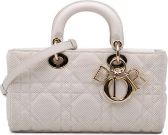 Dior Pre-owned Dior Medium Technical Fabric Macrocannage Lady D Joy V0LSQ9RJRUX198CW