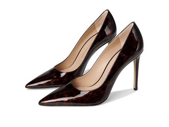 Stuart Weitzman Womens Stuart Weitzman Stuart Power Pump Dark Brown Stiletto Heel HAWK2536