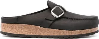 Birkenstock Buckley leather loafers - women - Leather - 36 Narrow - Black