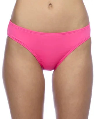 Kenneth Cole Reaction Crochet Hipster Bikini Bottom In Pink