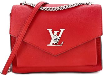 Louis Vuitton Mylockme Handbag Leather BB crossbody bag - Rood