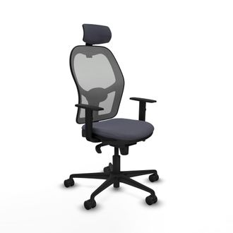 Piqueras y Crespo Silla De Oficina Con Cabecero Piqueras Y Crespo 1d036n2 Gris Oscuro