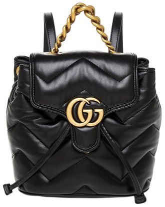 Gucci Gg Marmont Matelasse Leather Backpack