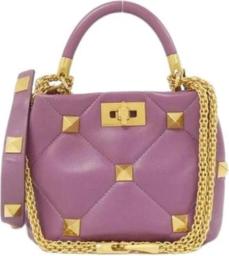 Valentino Pre-owned Mini Bags, female, Purple, Size: ONE SIZE Pre-owned Mini Bag
