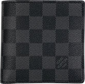 Louis Vuitton Black Damier Graphite Wallet (Bi-Fold) (Pre-Owned)