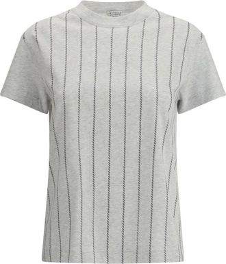 Brunello Cucinelli Donna, Top, Grigio, L, new