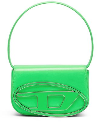 Diesel 1DR leather shoulder bag - women - Calf Leather - One Size - Green