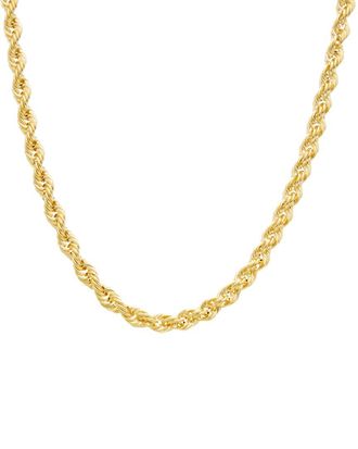 Italian Gold, Inc 14K 5mm Hollow Rope Necklace