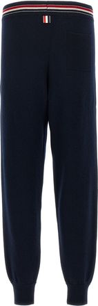 Thom Browne Mens Blue Cashmere Joggers (workout Pants)