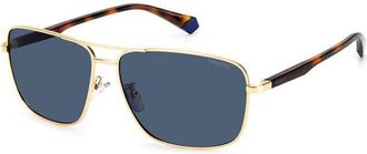 Polaroid PLD 2119/G/S Asian Fit J5G/C3 Mens Sunglasses Gold Size 61