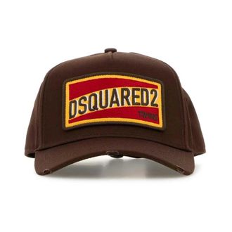 Dsquared2 Baseball Cap - Heren - Petten - Bruin - ONE Size - Accessoires