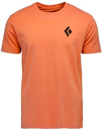 Black Diamond S/S Equipment For Alpinist Tee T-Shirt für Herren | orange