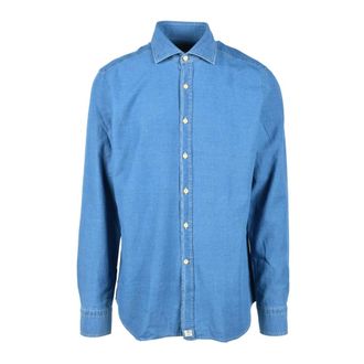 Sonrisa Denim Shirts, male, Blue, XL, Shirt