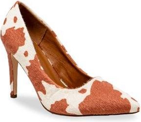 Chase + Chloe by Intouch Footwear Lala Pointed Toe Pump in Tan Cow at Nordstrom Rack, Size 8.5