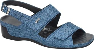Vital Tina Valkeria - Dames - Sleehakken - Blauw - 42 EU - Leer - Schoenen