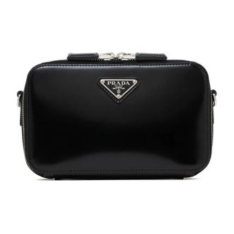 Prada Cross Body Bags, male, Black, ONE SIZE, Brique Bag