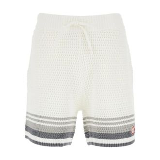 Casablanca Korte Broeken, Heren, Wit, XL, Casual Shorts