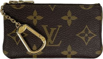 Louis Vuitton Brown Monogram Coin Purse/Coin Case (Pre-Owned)