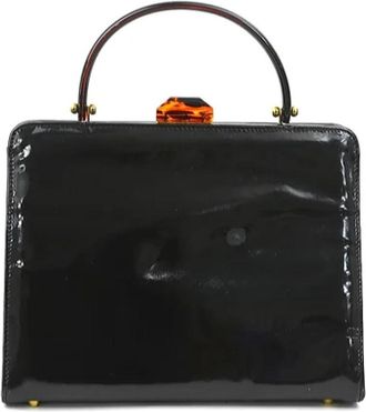 Bottega Veneta Tweedehands leren handtassen - Dames - Vintage Handtas - Zwart - ONE Size - Leer - Vintage