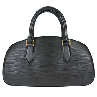 Louis Vuitton Jasmin Epi Leather Black Leather Handbag (Pre-Owned)