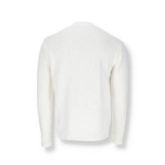 Balmain Mens White Cotton Sweatshirt Clothing
