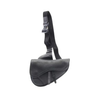 Dior Pre-owned Fanny Pack - Heren - Pre-owned - Zwart - Maat: ONE Size Leer